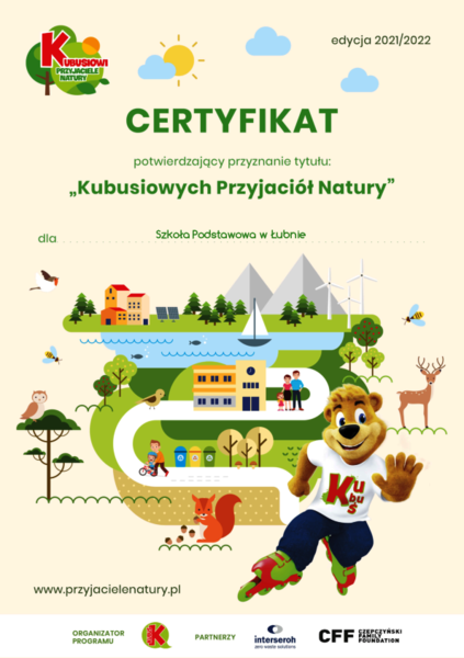 Kubusiowi przyjaciele natury