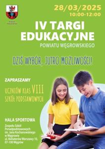 Zapraszamy na IV Targi Edukacyjne Powiatu Węgrowskiego.
