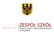 Logo Zespół Szkół Technicznych i Ogólnokształcących w Głogowie