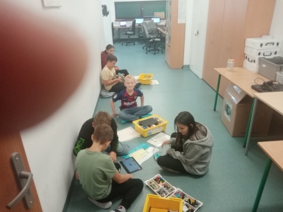 Składanie robota wrzesień