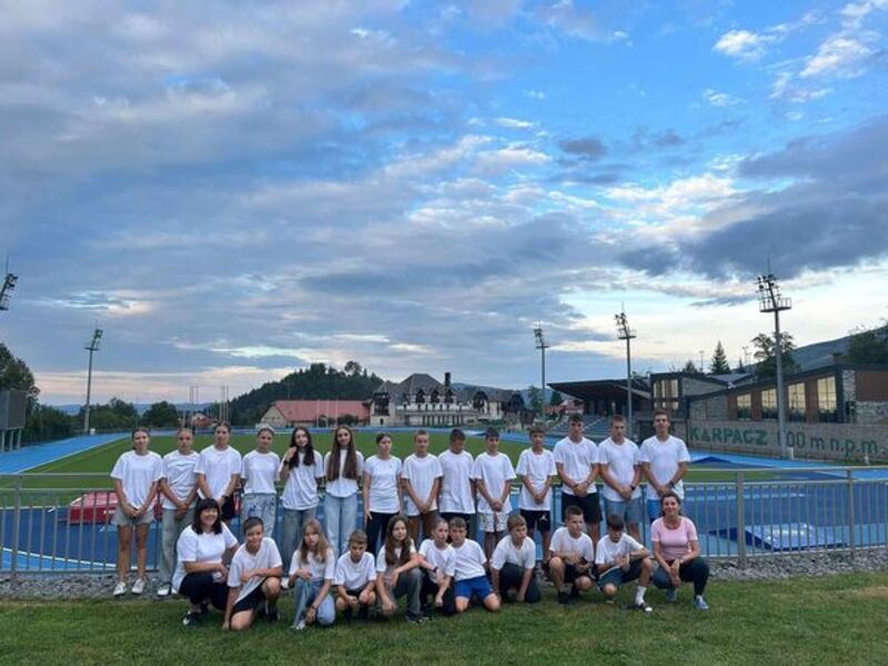 Wakacyjny obóz sportowy klubu 
