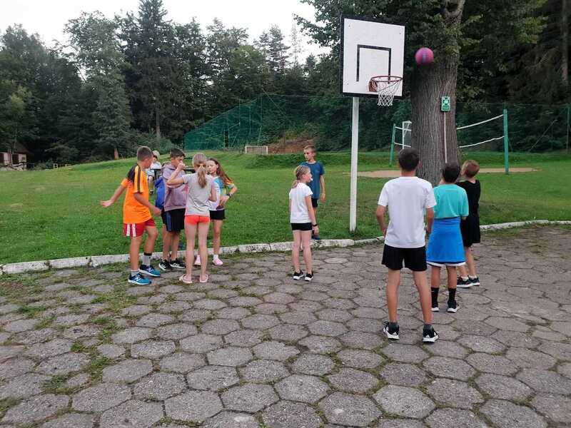 Wakacyjny obóz sportowy klubu 