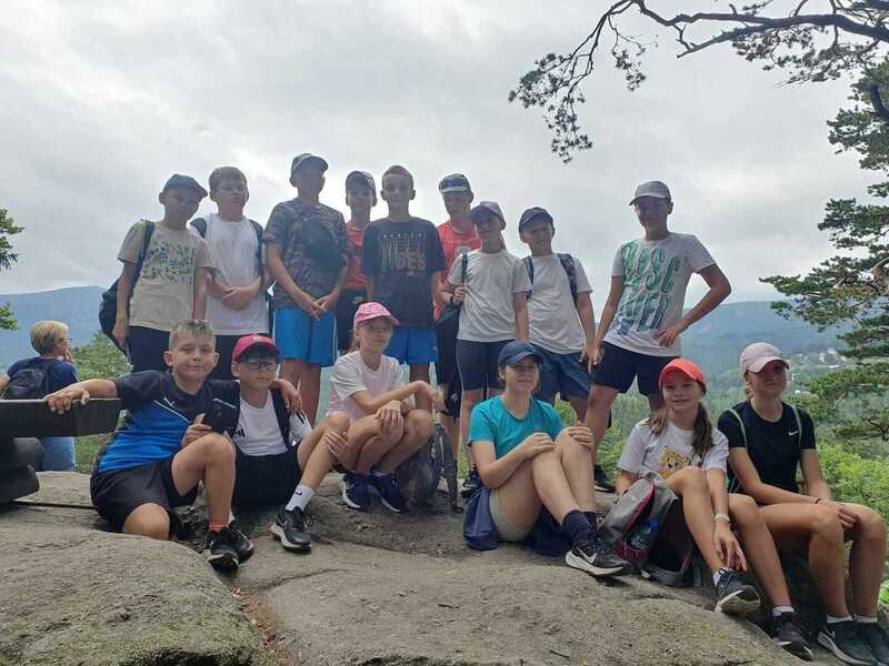 Wakacyjny obóz sportowy klubu 
