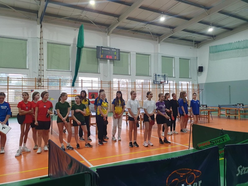 Mistrzostwa Województwa Łódzkiego w Tenisie Stołowym Dziewcząt