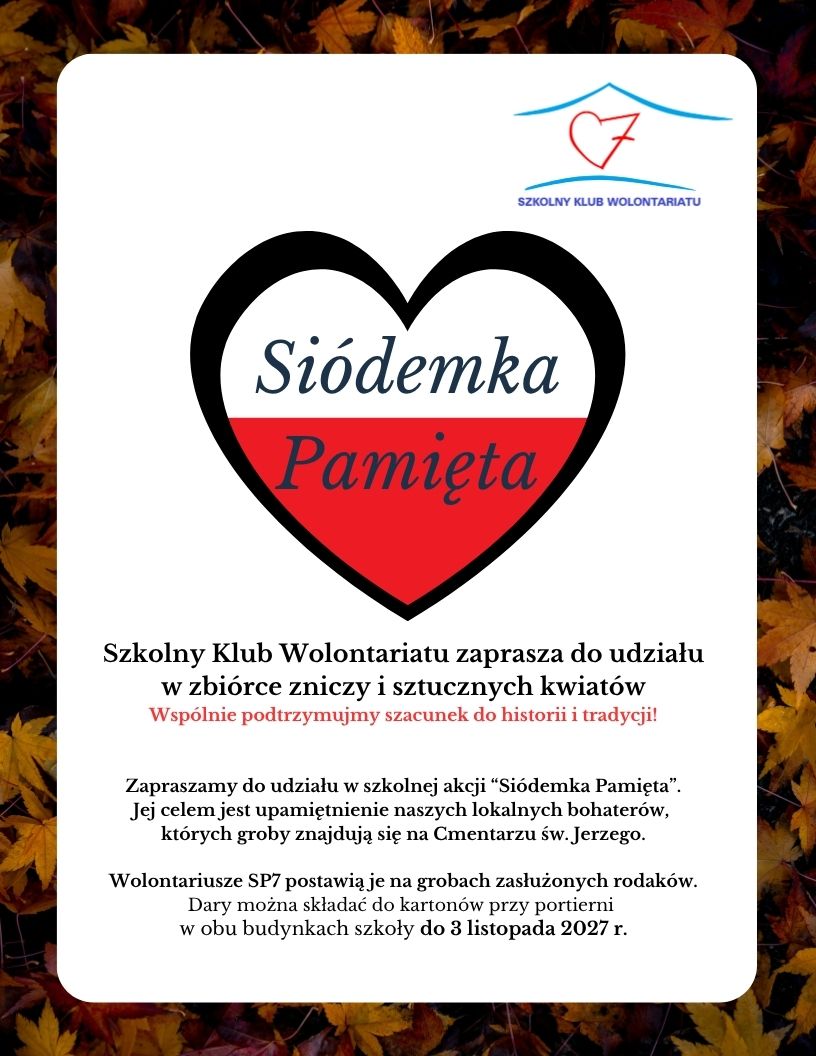 Akcja „Siódemka Pamięta” w SP7