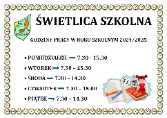 ŚWIETLICA SZKOLNA