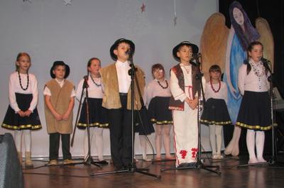 Uczniowie kl. II - zdobywcy wyróżnienia w kategorii zespołów kl. I - III