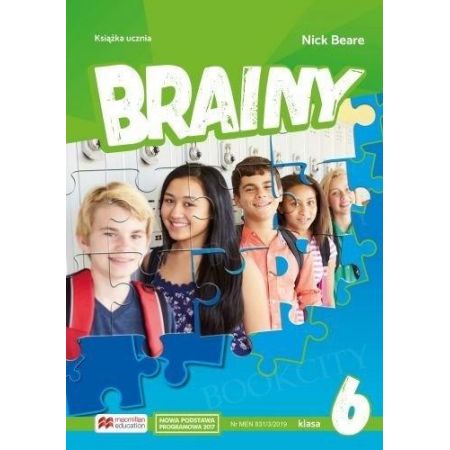 Okładka książki " Brainy kl.6"