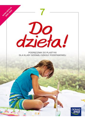 Okładka Do dzieła! Podręcznik do plastyki dla klasy siódmej szkoły podstawowej 