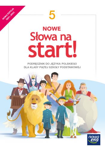 Okładka NOWE Słowa na start! Podręcznik do języka polskiego dla klasy piątej szkoły podstawowej