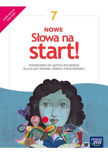 Okładka NOWE Słowa na start! Podręcznik do języka polskiego dla klasy siódmej szkoły podstawowej