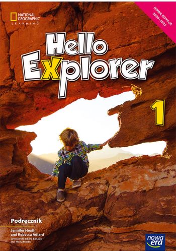 Okładka Hello Explorer 1. Podręcznik do języka angielskiego dla klasy pierwszej szkoły podstawowej