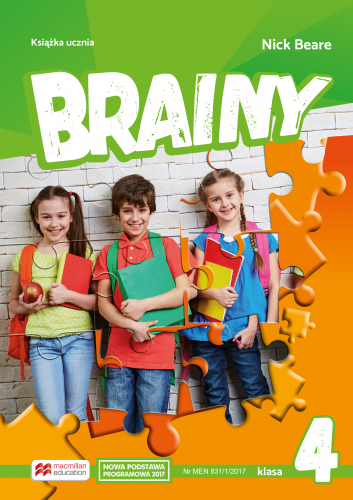 Okładka Brainy 1. Podręcznik do języka angielskiego dla klasy czwartej szkoły podstawowej