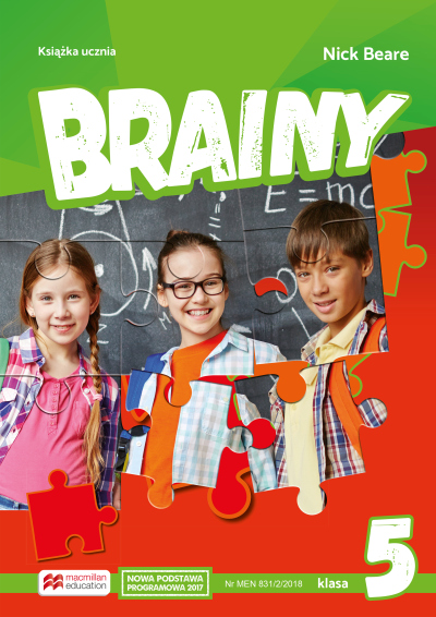 Okładka Brainy 2. Podręcznik do języka angielskiego dla klasy piątej szkoły podstawowej