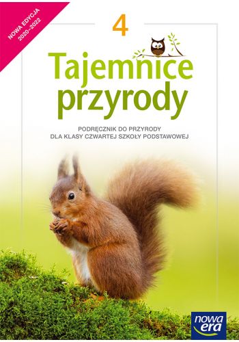 Okładka Tajemnice przyrody. Podręcznik do przyrody dla klasy czwartej szkoły podstawowej