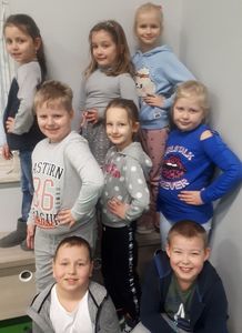 Uczniowie klasy pierwszej