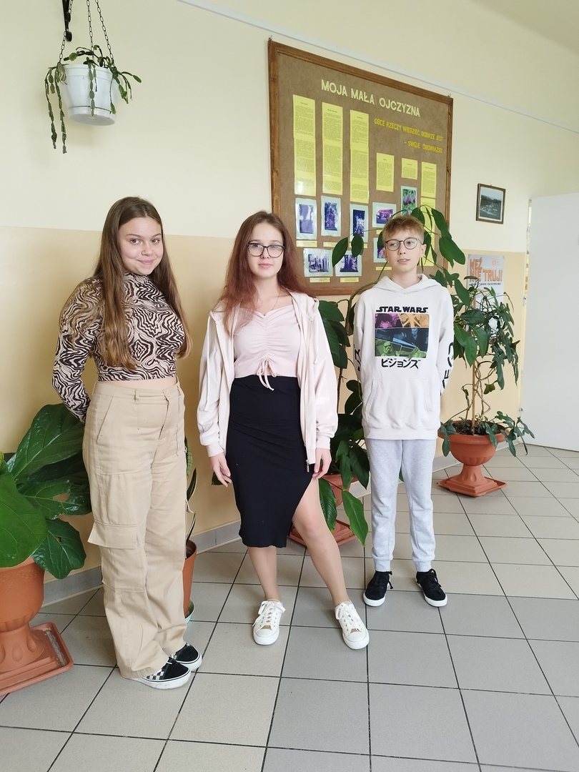 Członkowie Samorządu Uczniowskiego
