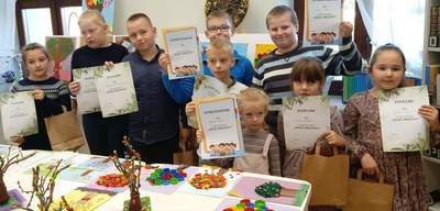 Dzieci podczas konkursu.