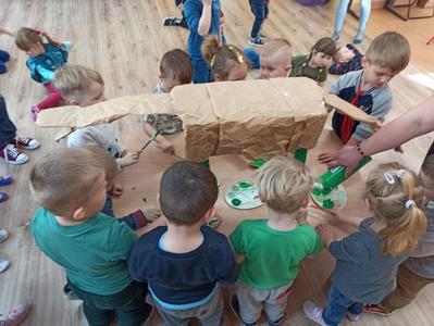 Święto dinozaura w Punkcie Przedszkolnym