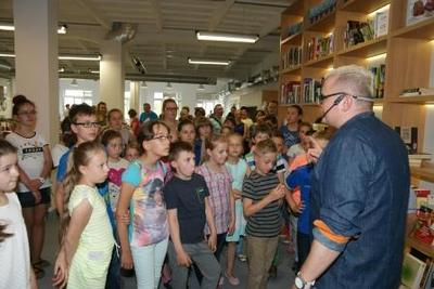 Spotkanie laureatów z Jerzym Sobieniakiem