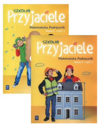 Okładka książki Szkolni Przyjaciele Matematyka Podręcznik  klasa 2 i 3 część 1.2