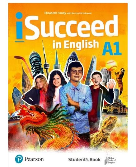 Okładka książki iSucceed in English A1 Podręcznik dla klasy IV + zeszyt ćwiczeń