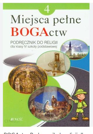 Okładka książki Miejsca pełne BOGactw klasa IV