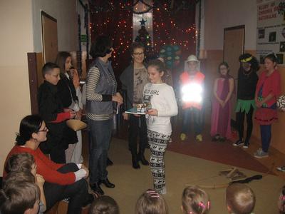 I miejsce w konkursie plastycznym zajęła Marysia Korus z klasy IV.
