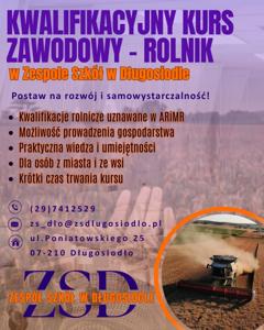 Kwalifikacyjny Kurs Zawodowy Rolnik