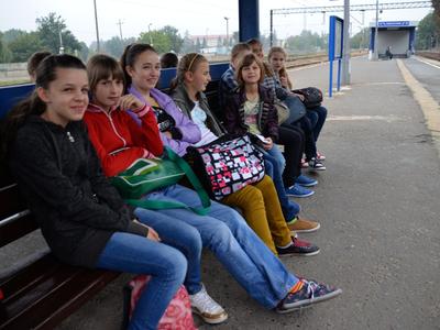 wyjazd do kina, wrzesień 2012