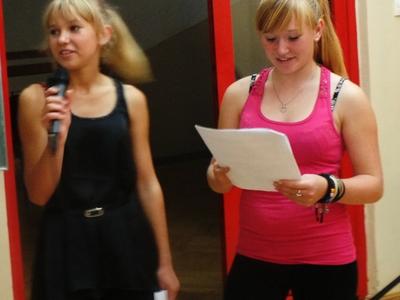 Ela i Patrycja, nasze niezawodne prezenterki
