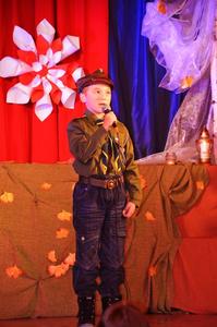 Jarek Foryś, klasa III SP Piwoda, filia w Cetuli, wyróżnienie w kategorii solistów I-III, opieka artystyczna W. Wiater, Cz. Orzechowska