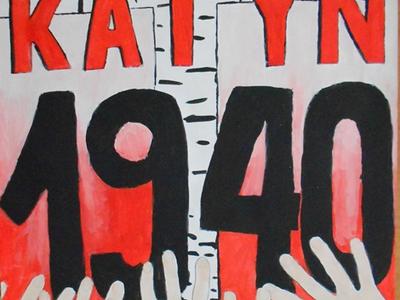 III miejsce w wojewódzkim konkursie plastycznym "Pamięć o Katyniu"