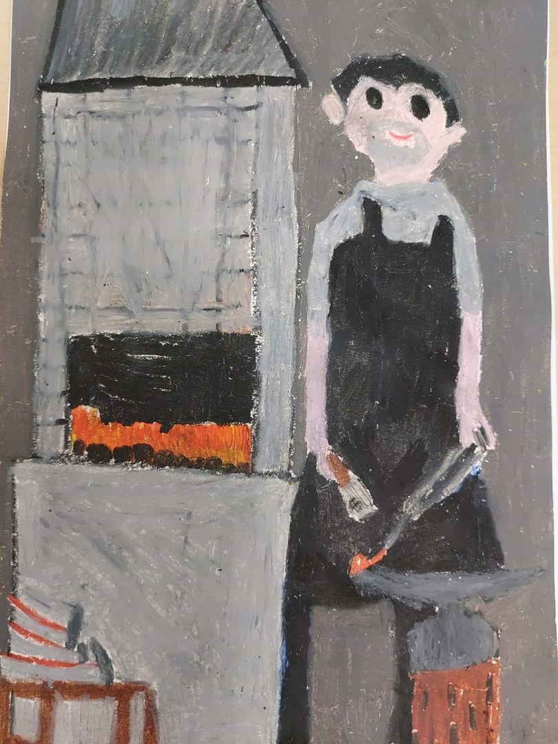 II miejsce - praca Piotra Pawłowskiego z kl. III