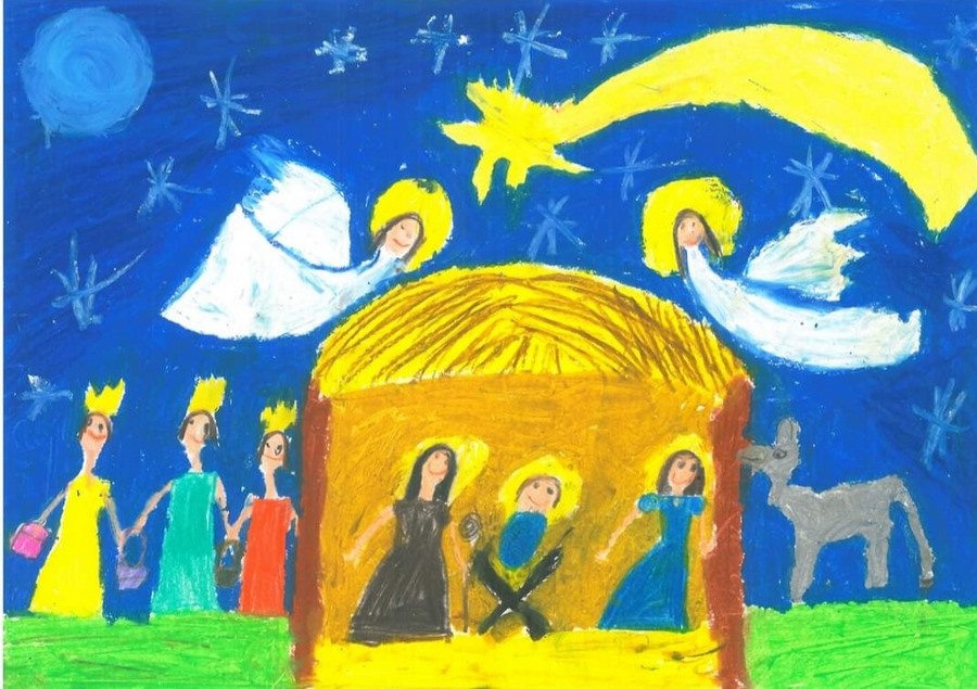 II miejsce - praca Joanny Rosińskiej z kl. IIa