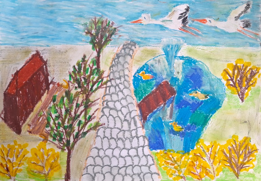 Wyróżniona praca Hanny Dziel z kl. IIa