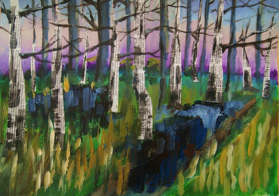 Nagrodzona praca Julii Karamuz z kl. Va