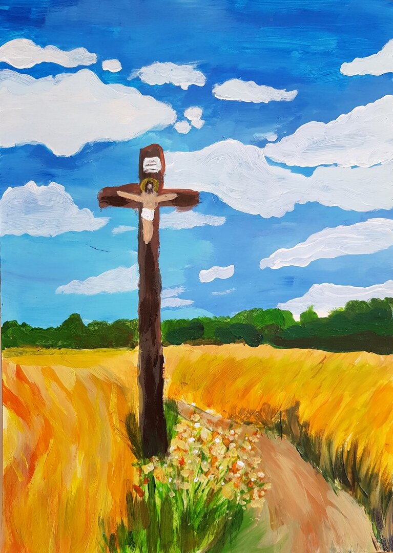 I miejsce - praca Katarzyny Kęckiej z kl. Vb (kategoria 9-11 lat)