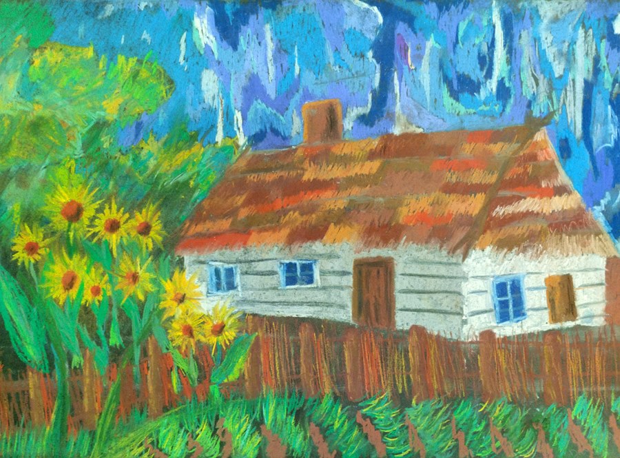 II miejsce - praca Daryny Kamińskiej z kl. Va