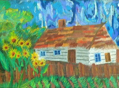 II miejsce - praca Daryny Kamińskiej z kl. Va