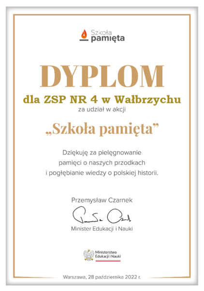 Szkoła Pamięta