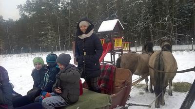 Ciekawe, jak Pani Agnieszka poradzi sobie w roli woźnicy???