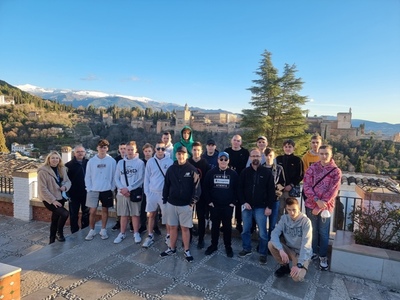 Widok na Alhambrę (Granada)