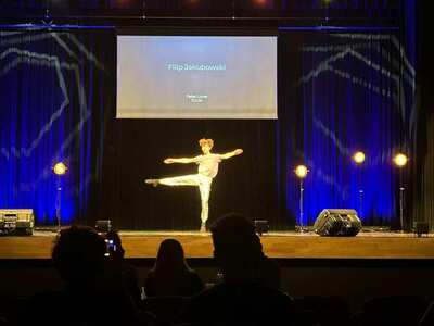 Filip Jakubowski uczeń klasy 1TM