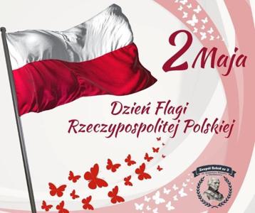 flaga narodowa - zdjęcie z mediów społecznościowych ZS3 Ciechanów