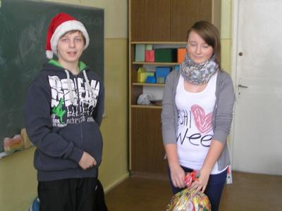 Mikołajki w klasie VI