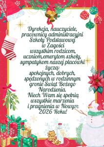 Życzenia świąteczne - 2025
