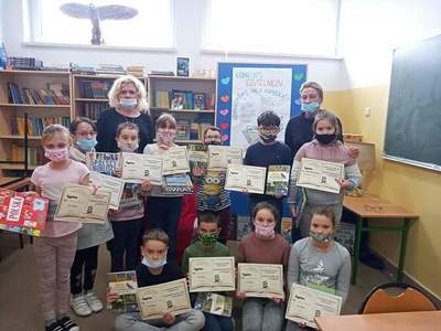 Konkurs czytelniczy "Zaprzyjaźnij się z książką"