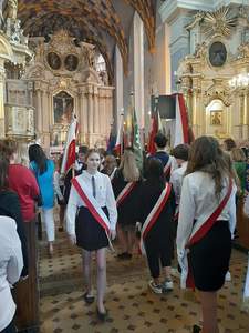 Odsłonięcie tablicy pamiątkowej 