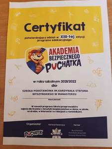 AKADEMIA BEZPIECZNEGO PUCHATKA